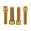 Wanyifa Titanium Ti Bolt M7 x 20 25mm Allen Head