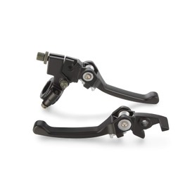 Madlife Garage 7/8inch 22mm Handlebar Clutch Brake Folding Snap Lever for Pit Dirt Bike 125cc 140cc