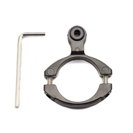 PROtastic Bike bicycle motorcycle Aluminium Handlebar bar Mount Adapter for Gopro Hero4/3+/3/2/1 - Black