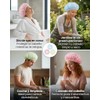 Piezas Gorra Baño Mujer Ducha Protección Capilar Cabello Largo Uso