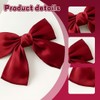 LOMSUXA Pack of 3 Bow Hair Clips, Hair Clips with