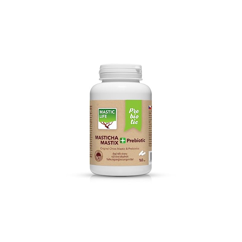 Mastic + Prebiotic (160 Capsules) Masticlife