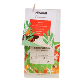 Single Origin Dark Roast Whole Bean Coffee, 100% Arabica, Rich Chocolate & Almond Notes – 12oz Bag