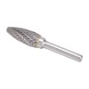 Double Cut Carbide Burr Rotary File Tree Shape Multipurpose for