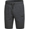 JAKO Women's Premium Basics Shorts, Charcoal Mottled, 38