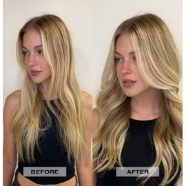 L'ANZA Keratin Healing Oil Trio Hair Kit, Lustrous Keratin Shampoo, Conditioner & Keratin Hair Treatment in a Gift Box, Luxury Hair Care Kit for Dry, Damaged Hair (10/8.5/3.4 Fl Oz)