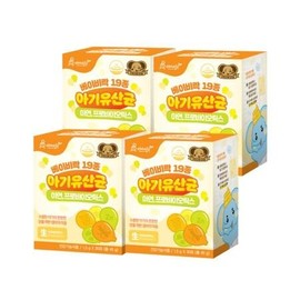 19 types of baby lactic acid bacteria, 45g, 4 packs / 19종 아기유산균, 45g, 4팩
