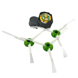 Goodsby Replacement Side Brush Motor Unit Module for Roomba E I J Series e5 e6 i1 i1+ i2 i3 i3+ i4 i4+ i5 i5+ i6 i6+ i7 i7+ i8 i8+ j5 j5+ j6 j6+ j7 j7+ j8+ j9+ (3X Side Brushes)