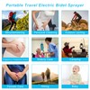 Portable Electric Bidet Sprayer for Travel, Camping, Condo Renters -