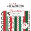 Echo Park Paper Christmas Express 6x6 Paper Pad, Multi