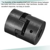 MECCANIXITY Flexible Coupling Shaft 16mm to 19mm 51mm x 44mm