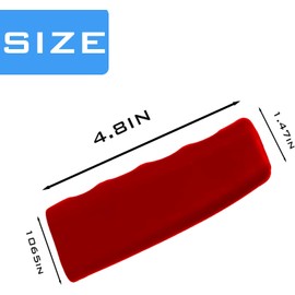 1 funda de freno de mano para coche, funda de silicona para mango de coche, protector de funda de agarre de freno, protector de freno de mano de coche, adecuado para la mayoría de vehículos