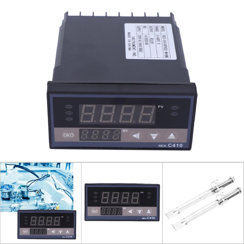 REX C410 Adjustable Relay Control Output Digital Temperature Controller Thermostat