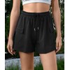 Ladies Summer Cotton Cargo Sports Shorts Soft and Absorbent with