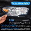 LUNQIN Car Headlight Protection Film for Toyota Tacoma 2016 2017
