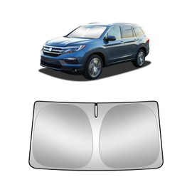 Windshield Sunshade Compatible with Honda Pilot 2016 2017 2018-2021 2022 Accessories Sun Shade Visor Shield Protector