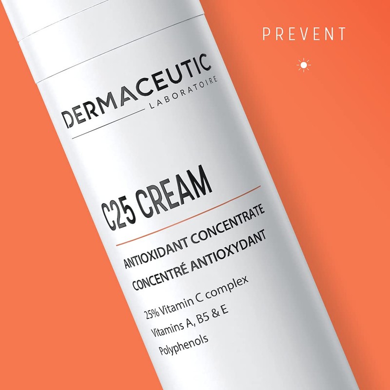 Dermaceutic C25 Cream Antioxidant Concentrate 1 Ounce 50 milliliter