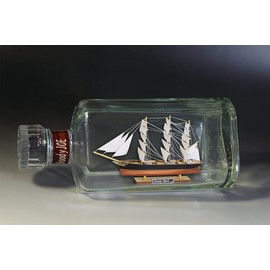 Woody Joe Sailboat Bottleship No.4 Cattisark Wooden Model Building Kit