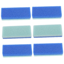 WOONEKY 6 Pack Foot Scrubbers in Shower Pumice Stones for Feet Spa Dead Skin Remover Exfoliating Tool Portable Foot Files Soft Smooth Feet