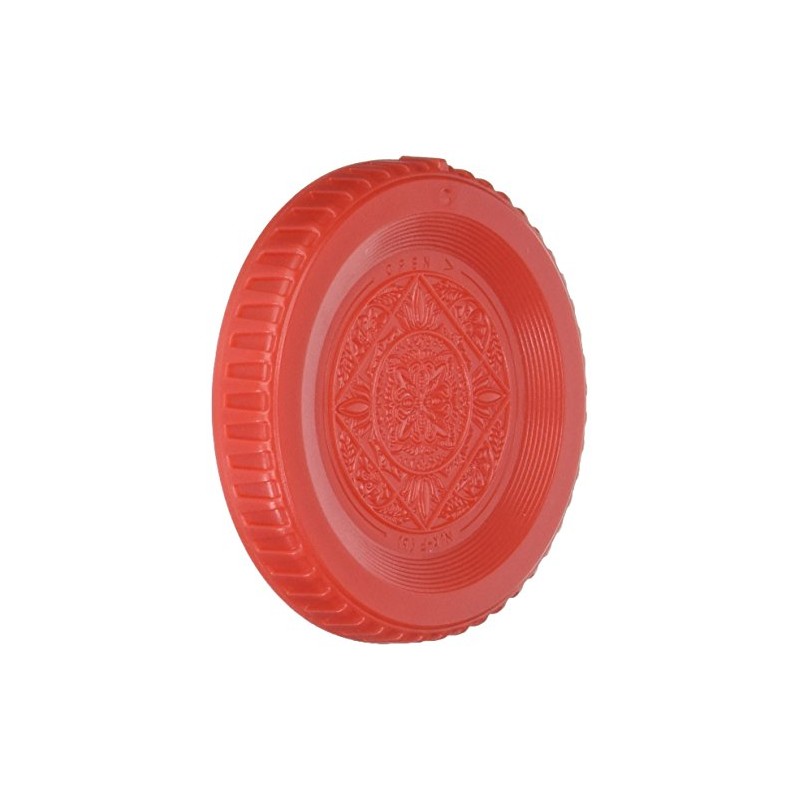 Fotodiox Red Designer Body Cap Compatible with Nikon F-Mount Cameras