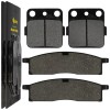 Caltric Front Rear Brake Pads for Yamaha YZ85 2002-2020 5PA-W0046-50-0