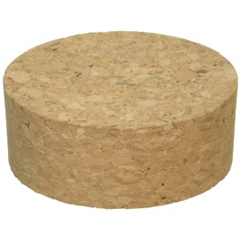 Kawaji Shoten Cork Stopper, 3.1 x 3.0 x 1.2 inches (78 x 75 x 30 mm), Brown