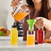 GUSTO [8 oz. - 15 Count Reusable Plastic Juice Bottles