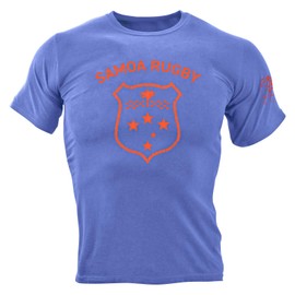 Samoa Rugby Logo T-Shirt (2X-Large) Royal