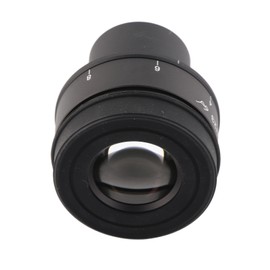 SWHN10X H 23 Adjustable Large Field Eyepiece High Transparency Aluminum Alloy 10X Microscope Eyepiece for Replacement