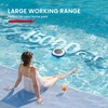 ENHULK Solar Pool Ionizer, Upgraded Floating Cleaner - Cleans Pools