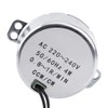 Akozon 220-240V AC Synchronous Motor, 1Pc Gear Motor 4W CW/CCW,
