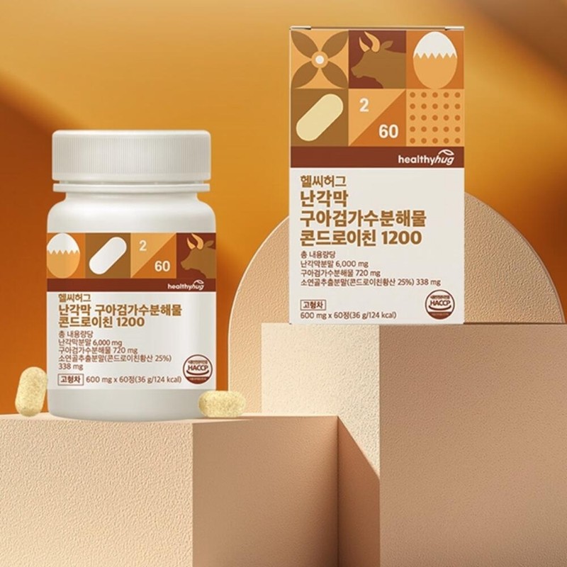 Eggshell Membrane Guar Gum Hydrolyzate Chondroitin 1200 / 난각막 구아검가수분해물