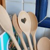 Argon Tableware Wooden Spatula - 30cm - Pack of 6