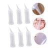 FUNOMOCYA 6pcs Hair Coloring Squeeze Bottles Nozzle Caps Refillable Lotion