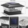SIEDiNLAR Solar Post Lights Outdoor 12 LEDs 4 Modes Post