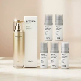 IOPE NEW 아이오페 슈퍼바이탈 에멀젼150ml +소프너/에멀젼/크림/세럼/에센스 추가증 정 구성선택 NEW Iope Super Vital Emulsion 150ml + Softner/Emulsion/Cream/Serum/Essence Additional Set Selection [Emulsion set]