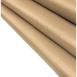 Waterproof Ripstop Woven Dyed Nylon Fabric Tear Resistant 60 Inch 150cm Wide (Bottle Green, Full Meter)