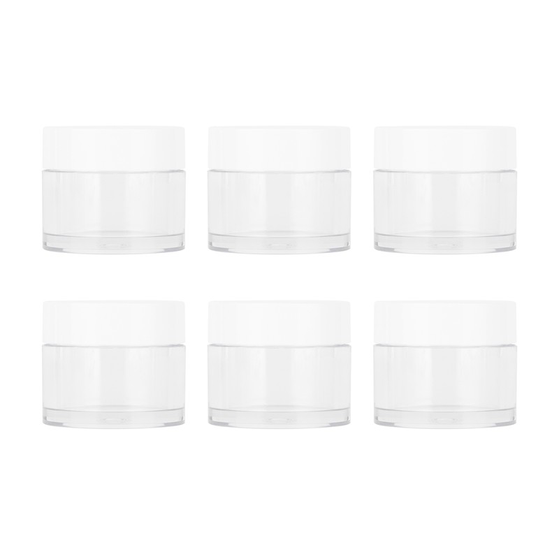10Pcs 20g Round Empty Container Jar Refillable for Cream Cosmetic