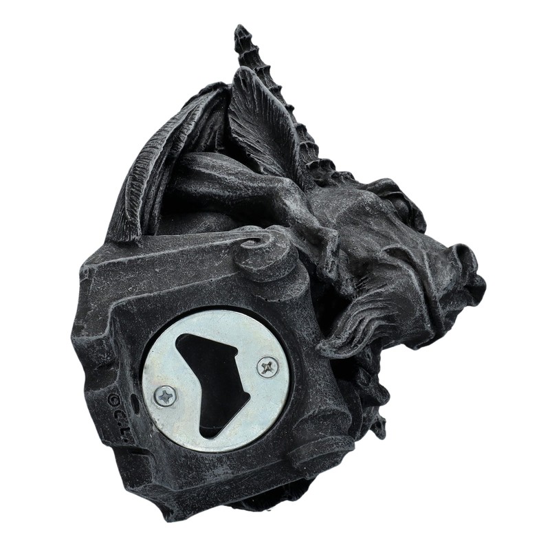 Mystical Baphomet Wall Mounted Bottle Opener 18 x 15 x