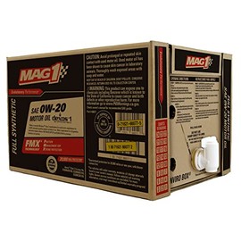 MAG 1 66077 Full Synthetic SAE 0W-20 Motor Oil - 6 Gallon Enviro Box