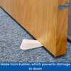 Select Hardware Door Stop, Wedge, Anti Slip Door Holder, Rubber,