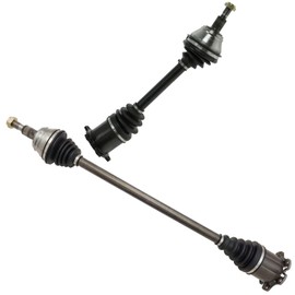 TRQ Front CV Axle Shaft Assembly Set Compatible with 2002-2006 Volkswagen Golf 2002-2005 Jetta