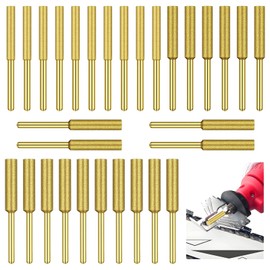 Pack of 30 Diamond Chainsaw Sharpening Device, Diamond Chainsaw Sharpener, Sharpening Stones, High Hardness Grinding Pin, 3 Different Sizes, 4 mm, 4.8 mm, 5.5 mm, for Sharpening and Grinding