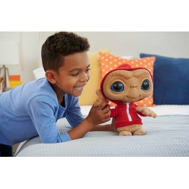 Mattel Plush HMG06 E.T. the Alien 40th Anniversary Plush Toy with Lights and Sounds Plush Toy for Gifts and Collectors Toy from 4 Years
