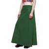 Stylesindia Women's Cotton Readymade Indian Inskirt Saree Petticoats Underskirt-Deep Green