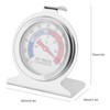 Termómetro de Refrigerador, Termómetro de Temperatura de Acero Inoxidable para