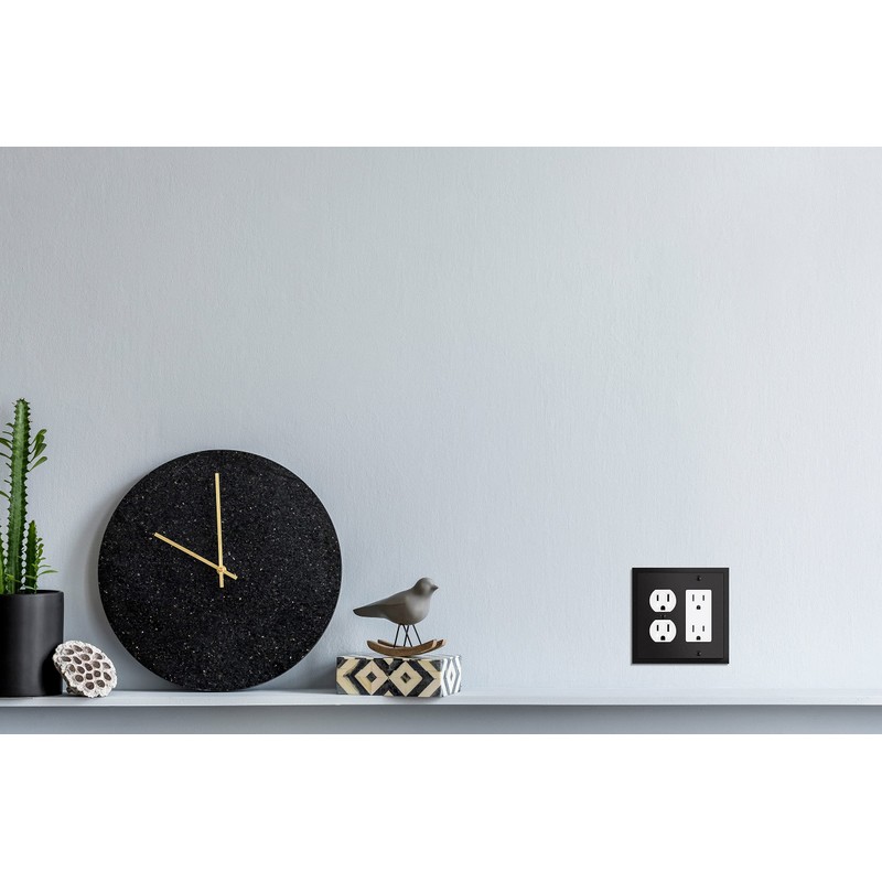 Henne Bery Modern Edge Decorative Wall Plate Switch Plate Outlet