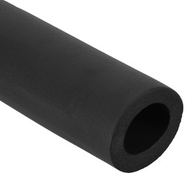 PATIKIL 1 7/8" (48mm) ID x 6.6Ft x 0.59" Pipe Insulation Foam Tube, Pipe Cover Wrap Roll Bar Tubing for Handle Grip HVAC Air Conditioner Units, Black