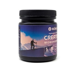 Nórdico® Creatina Monohidratada – 450 g (90 Porciones) – Alta Pureza, Sin Sabor, 100% Natural.