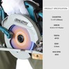 LSHUZIYU 190mm-4PCD, Centre hole 30mm, Polycrystalline Diamond Tipped 4 PCD,